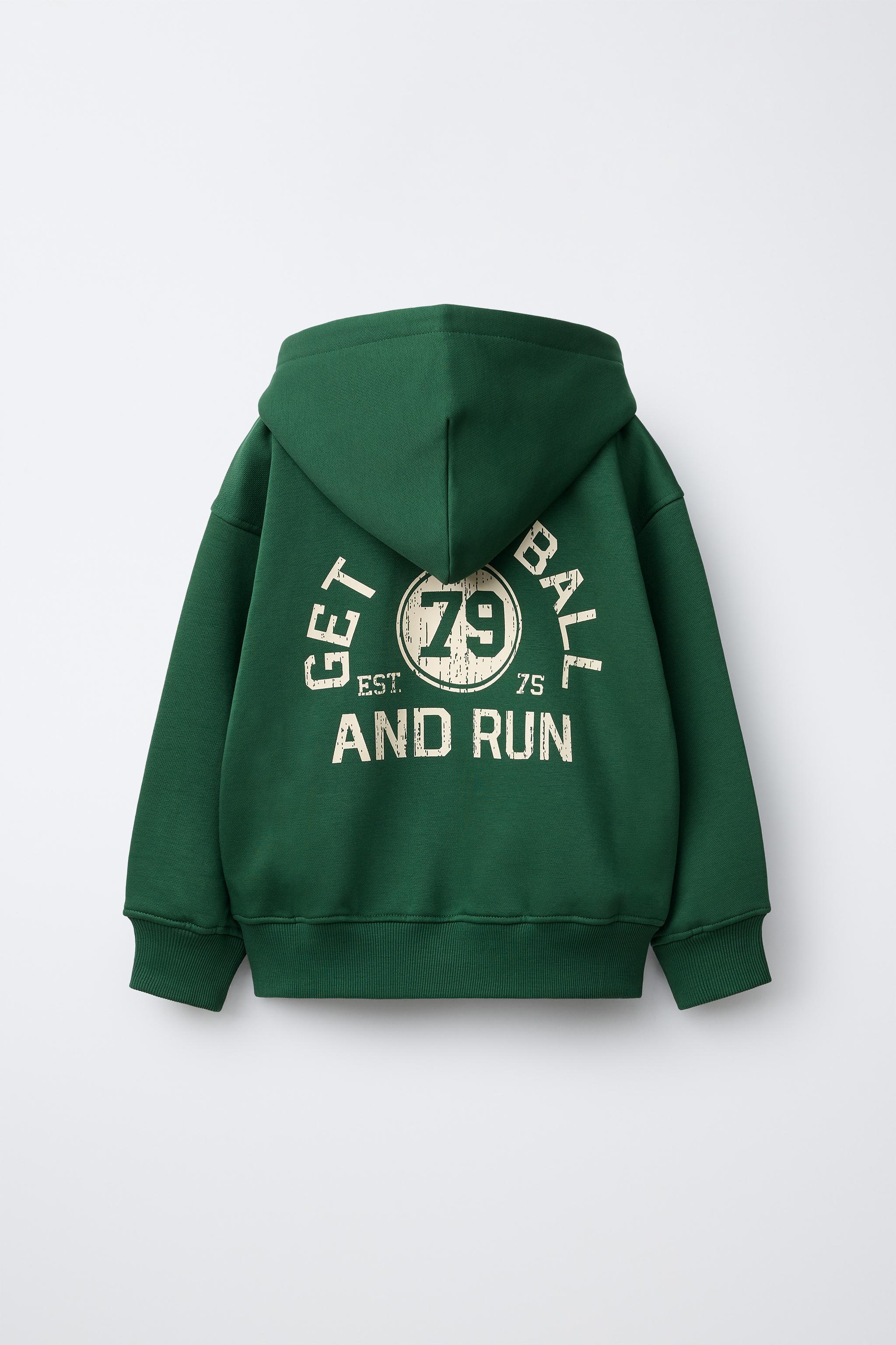 SWEAT À CAPUCHE JOGGING LETTRE